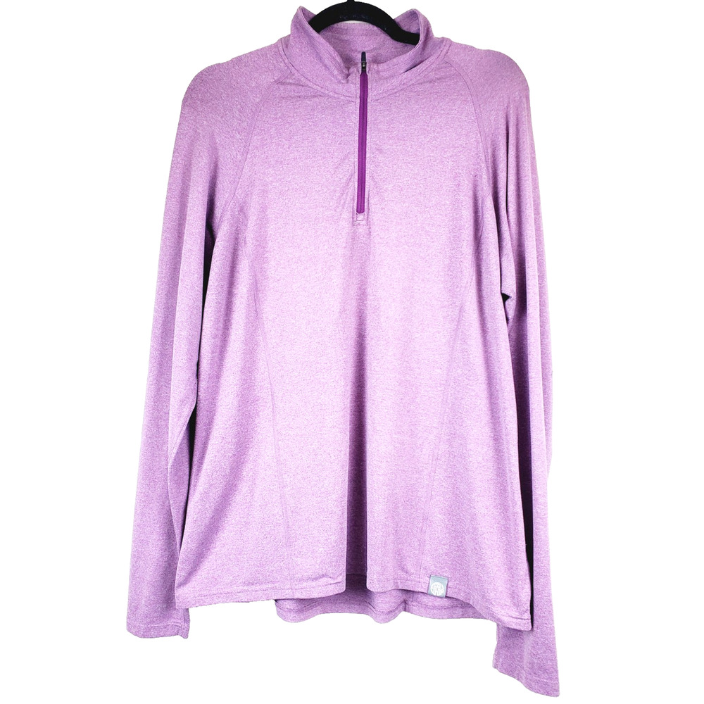 REI Co-op Womens XL Top Pullover Outdoor Camping 1/4 Zip Lightweight Hiking